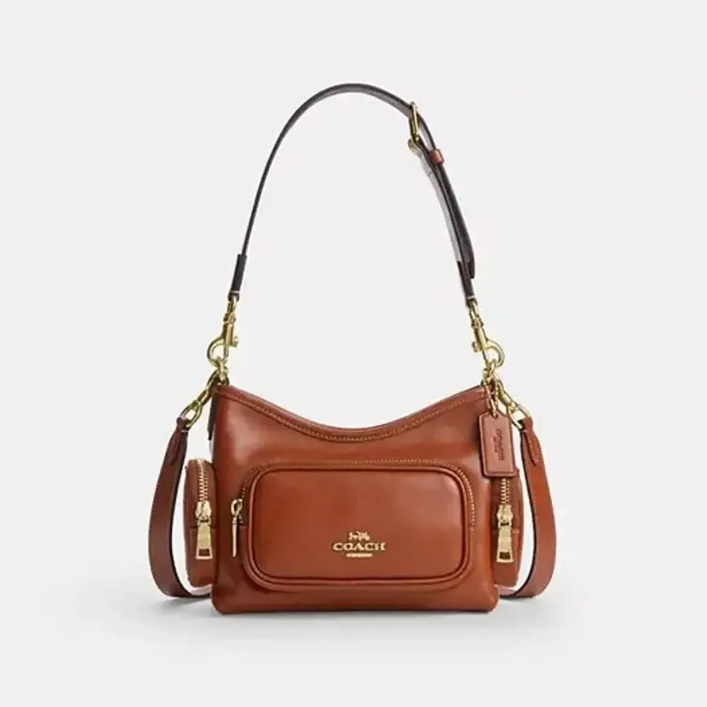 NEW‼️Coach Laurel Shoulder Bag 22 With Pockets  CEU29